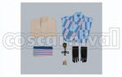 Oedo Onsen Higekiri Cosplay cosplay costume from Touken Ranbu, set view