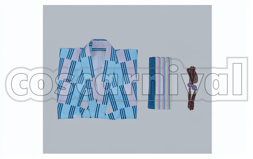 Oedo Onsen Ichigo Hitofuri Cosplay cosplay costume from Touken Ranbu, set view