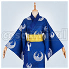 Oedo Onsen Tsurumaru Kuninaga Cosplay cosplay costume from Touken Ranbu, front view 1