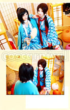 Oedo Onsen Yamatonokami Yasusada Cosplay cosplay costume from Touken Ranbu, front view 1