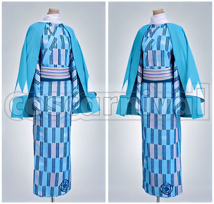Oedo Onsen Yamatonokami Yasusada Cosplay cosplay costume from Touken Ranbu, front view 3