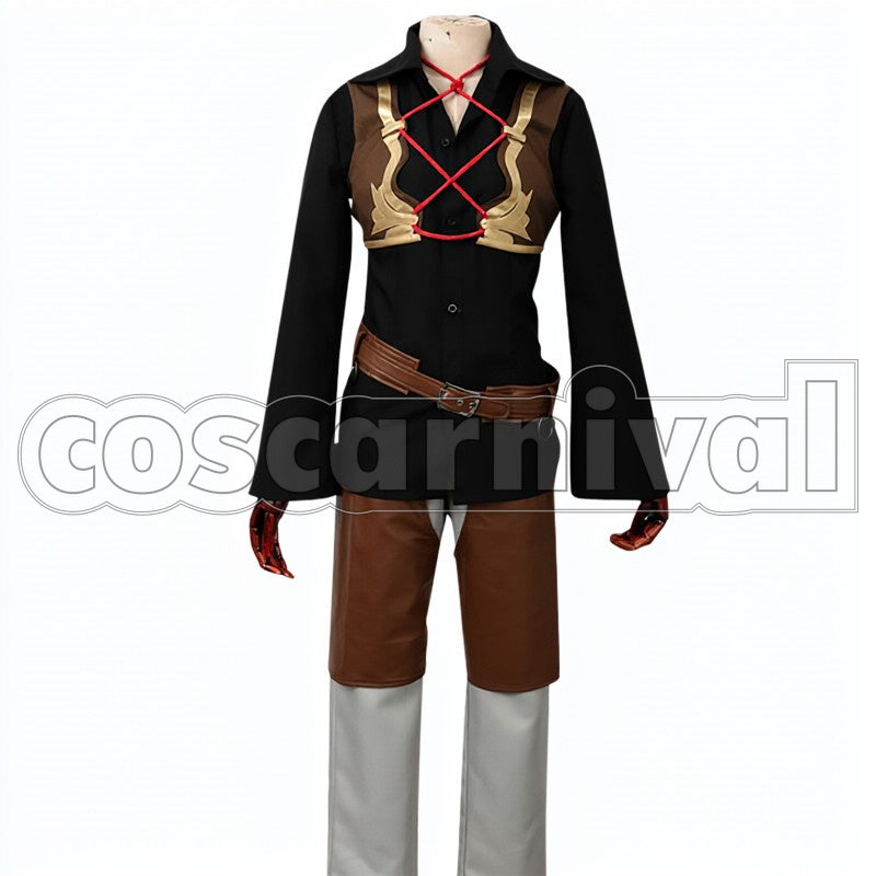 Mitsuyo cosplay costume from Touken Ranbu Oodenta, front view 2