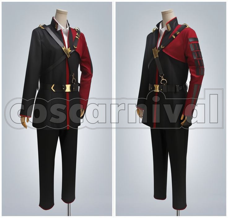 Ookanehira Front Lines Cosplay cosplay costume from Touken Ranbu, front view 2