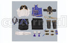 Sengo Muramasa Front Lines Cosplay cosplay costume from Touken Ranbu, set view
