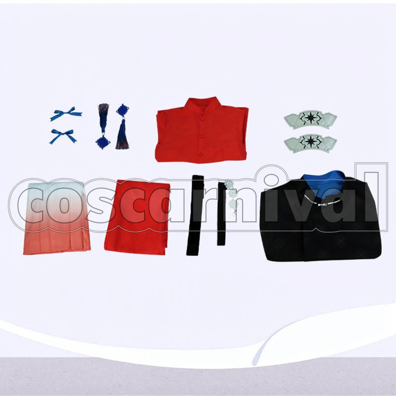Shichiseiken Cosplay cosplay costume from Touken Ranbu, set view