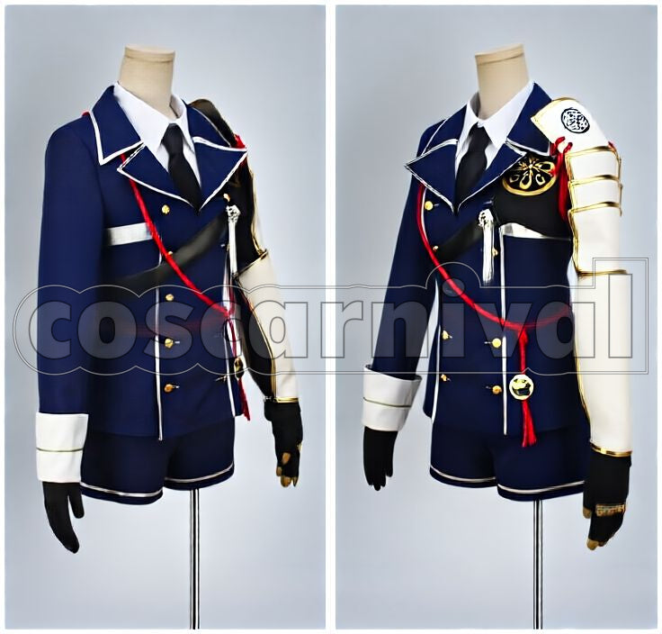 Shinano Toushirou Front Lines Cosplay cosplay costume from Touken Ranbu, front view 2