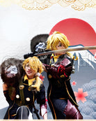 Shishiou Cosplay cosplay costume from Touken Ranbu, front view 2