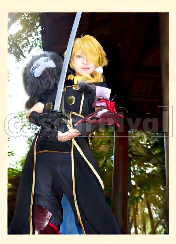 Shishiou Cosplay cosplay costume from Touken Ranbu, front view 3