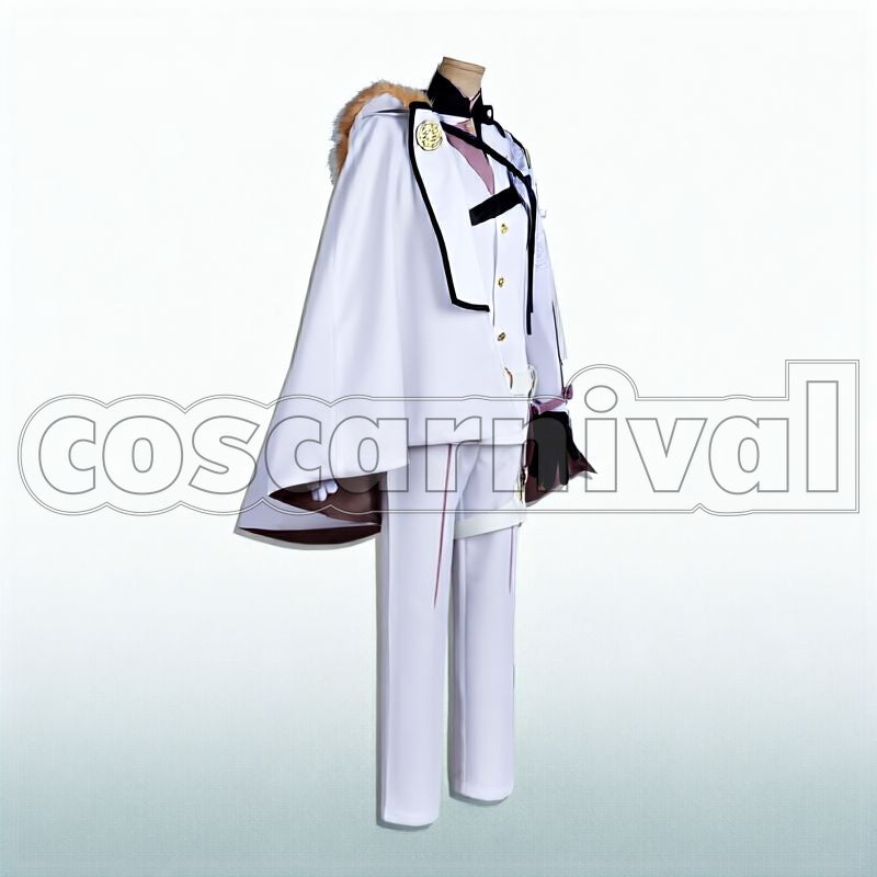 Tachi Higekiri Kiwame Cosplay cosplay costume from Touken Ranbu, side view