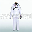 Tachi Higekiri Kiwame Cosplay cosplay costume from Touken Ranbu, front view 4