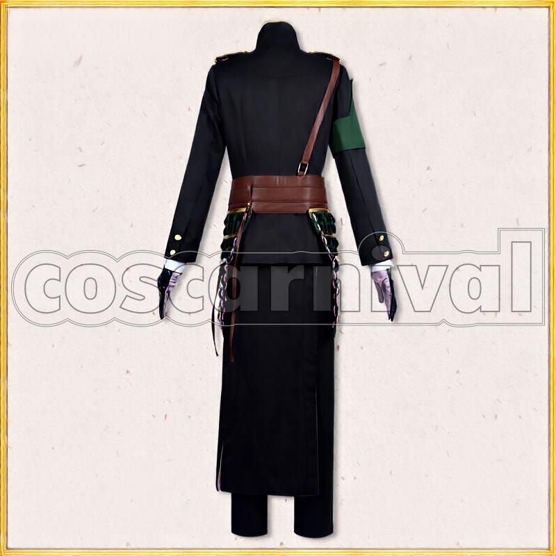 Tachi Hizamaru Kiwame Cosplay cosplay costume from Touken Ranbu, back view 1