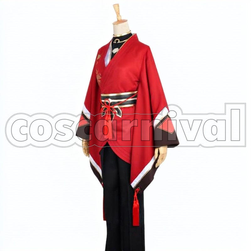 Warrior Izuminokami Kanesada Chores cosplay costume from Touken Ranbu Tachi, side view