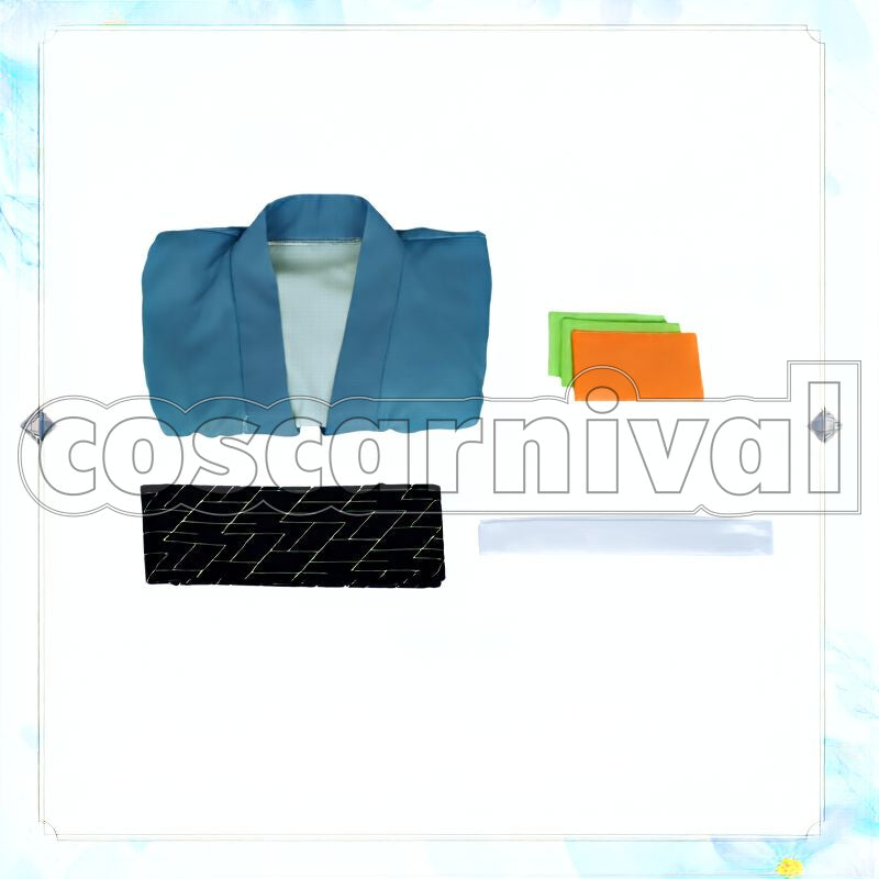 Tachi Kousetsu Samonji Light Version Cosplay cosplay costume from Touken Ranbu, set view