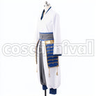Warrior Tsurumaru Kuninaga cosplay costume from Touken Ranbu Tachi, front view 3