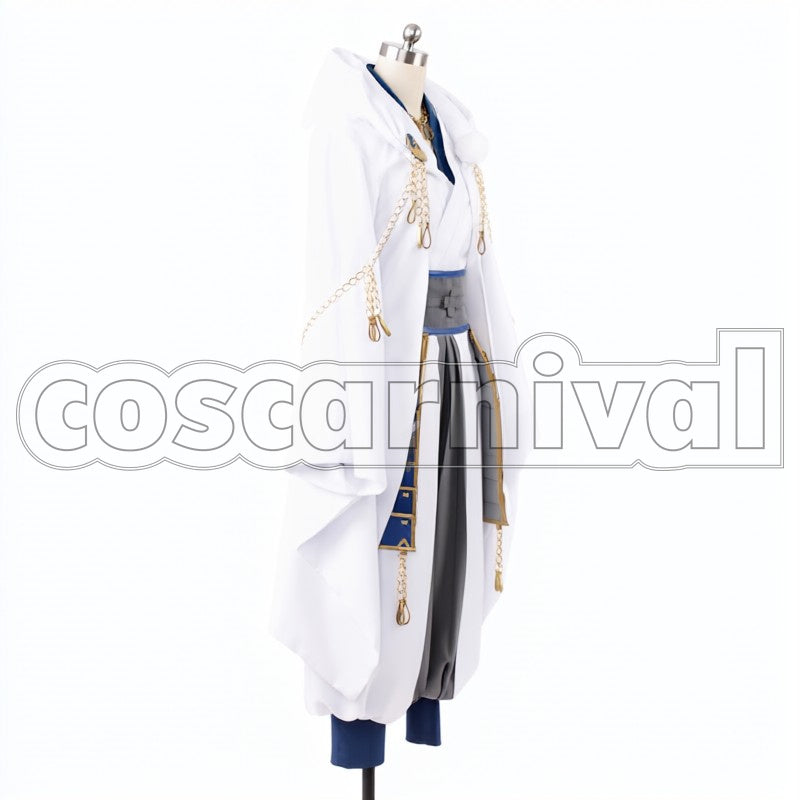 Warrior Tsurumaru Kuninaga cosplay costume from Touken Ranbu Tachi, side view