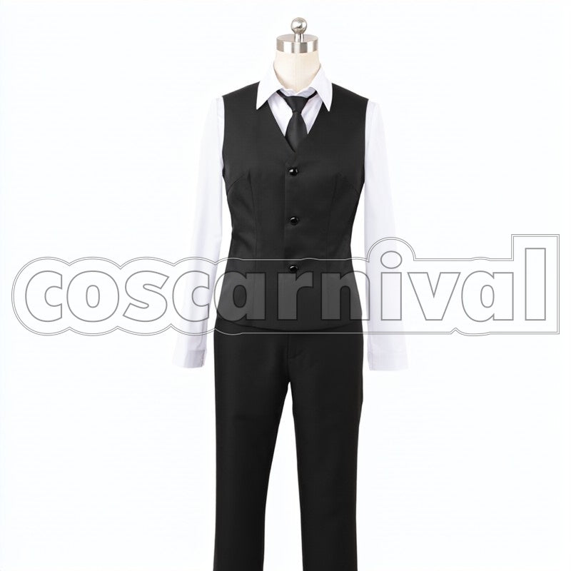 Warrior Shokudaikiri Mitsutada cosplay costume from Touken Ranbu Tachi, front view 2