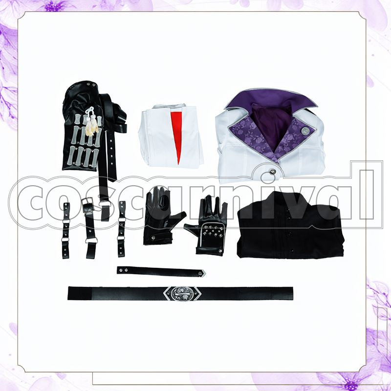 Tachi Nikkou Ichimonji Cosplay cosplay costume from Touken Ranbu, set view