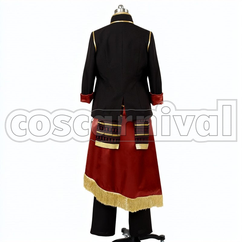 Warrior Ookurikara cosplay costume from Touken Ranbu Tachi, back view