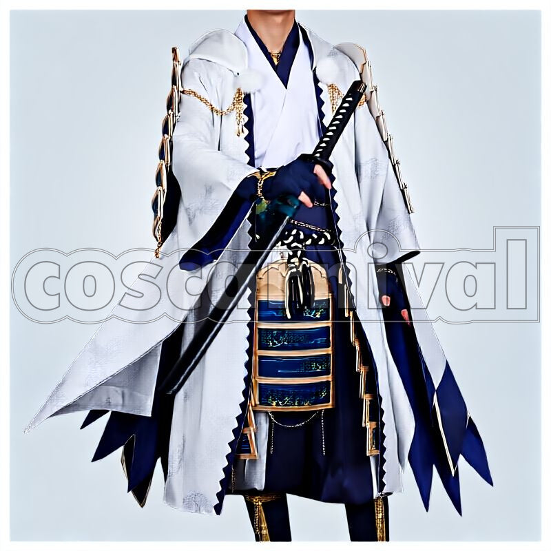 Tachi Tsurumaru Kuninaga Kiwame Cosplay cosplay costume from Touken Ranbu, front view 1