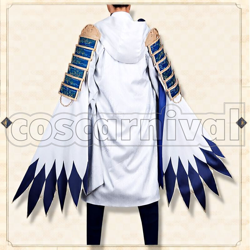 Tachi Tsurumaru Kuninaga Kiwame Cosplay cosplay costume from Touken Ranbu, back view