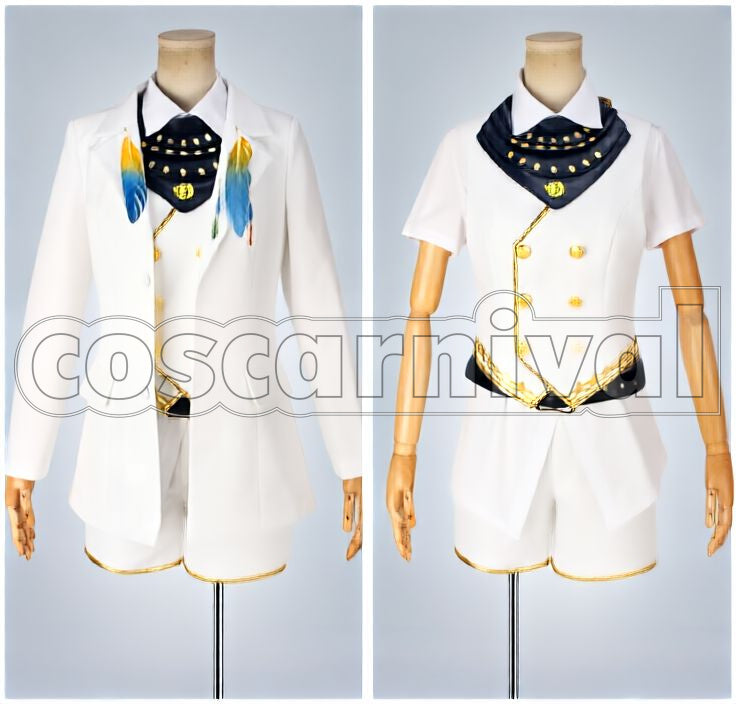 Taikogane Sadamune Cosplay cosplay costume from Touken Ranbu, front view 2