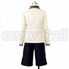 Warrior Atsu Toushirou Chores cosplay costume from Touken Ranbu Tantou, back view