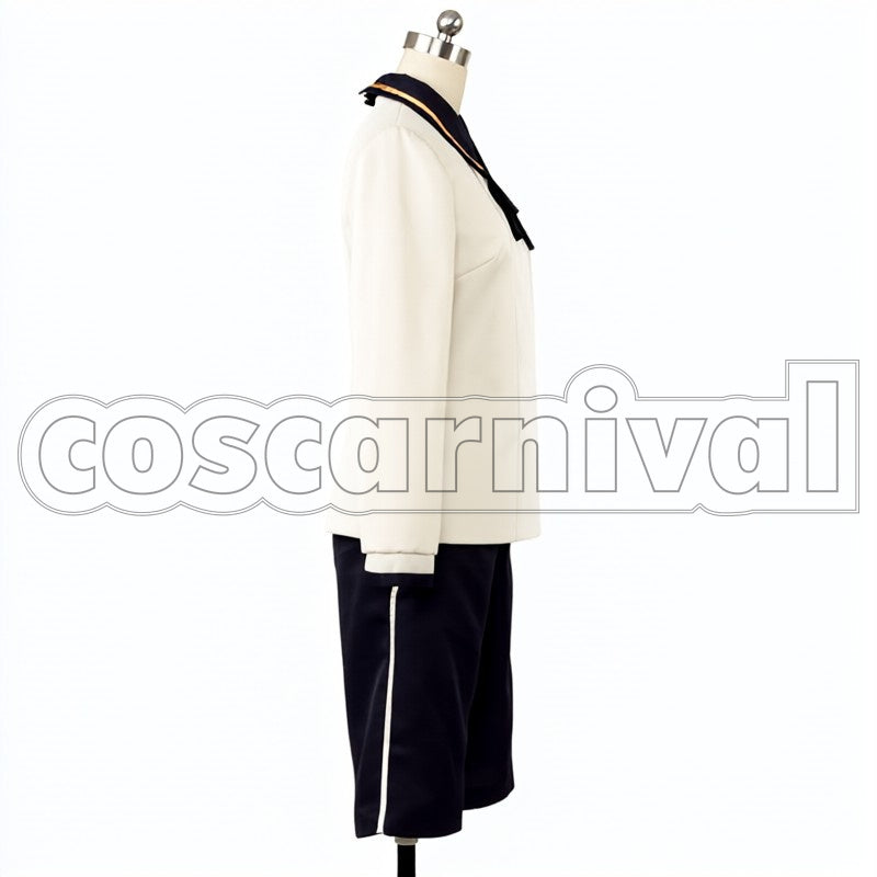 Warrior Atsu Toushirou Chores cosplay costume from Touken Ranbu Tantou, side view