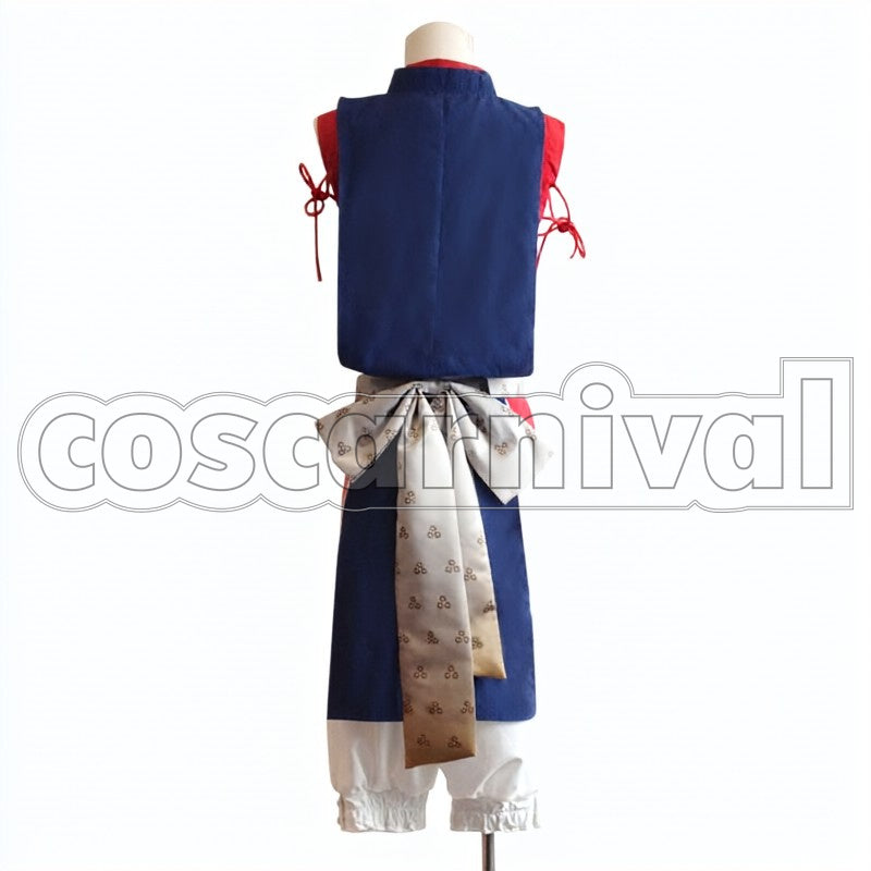 Warrior Imanotsurugi Chores Style cosplay costume from Touken Ranbu Tantou, back view