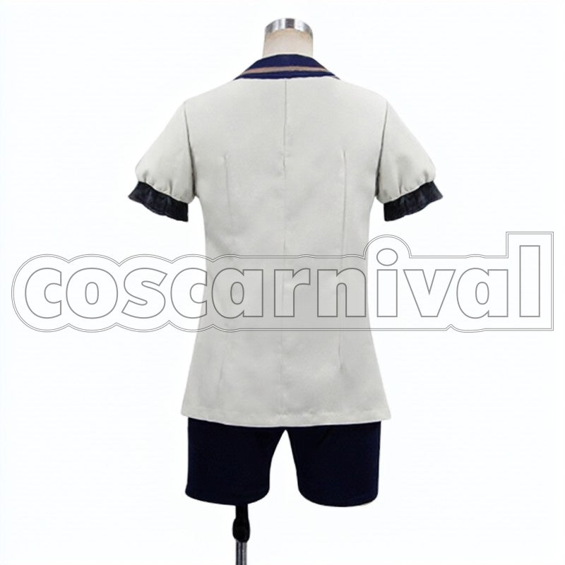 Warrior Midare Toushirou Chores Outfit cosplay costume from Touken Ranbu Tantou, back view