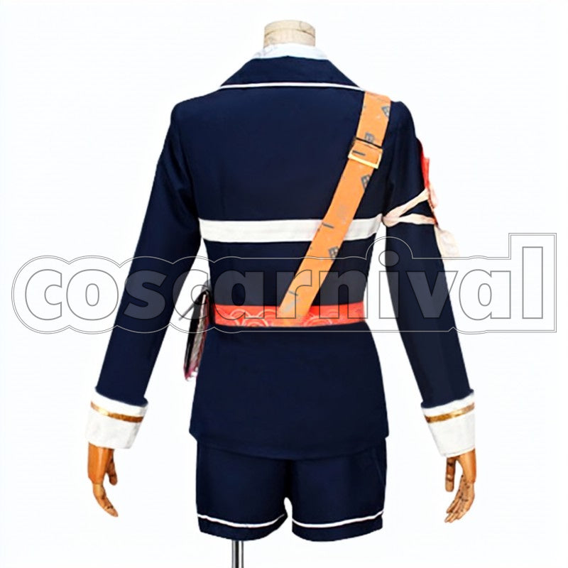 Warrior Hakata Toushirou cosplay costume from Touken Ranbu Tantou, back view