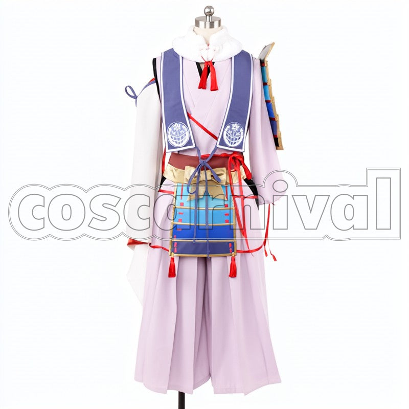 Warrior Imanotsurugi cosplay costume from Touken Ranbu Tantou, front view