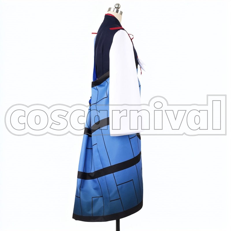 Warrior Sayo Samonji cosplay costume from Touken Ranbu Tantou, side view