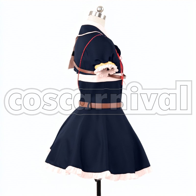 Warrior Midare Toushirou cosplay costume from Touken Ranbu Tantou, side view