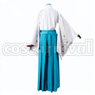 Tomoe Gata Naginata cosplay costume from Touken Ranbu, back view