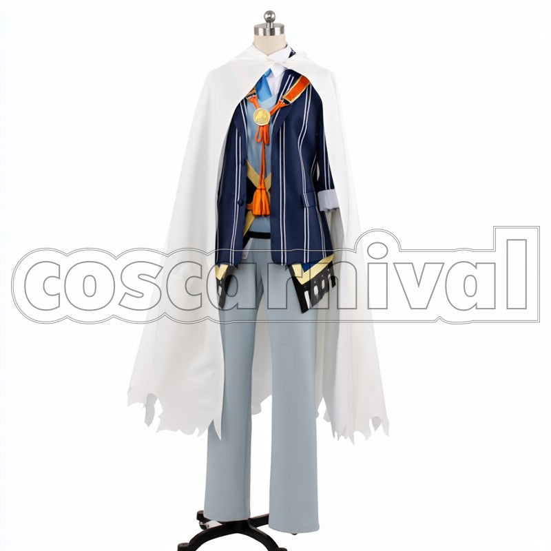 Warrior Yamanbagiri Kunihiro cosplay costume from Touken Ranbu Uchigatana, front view 2