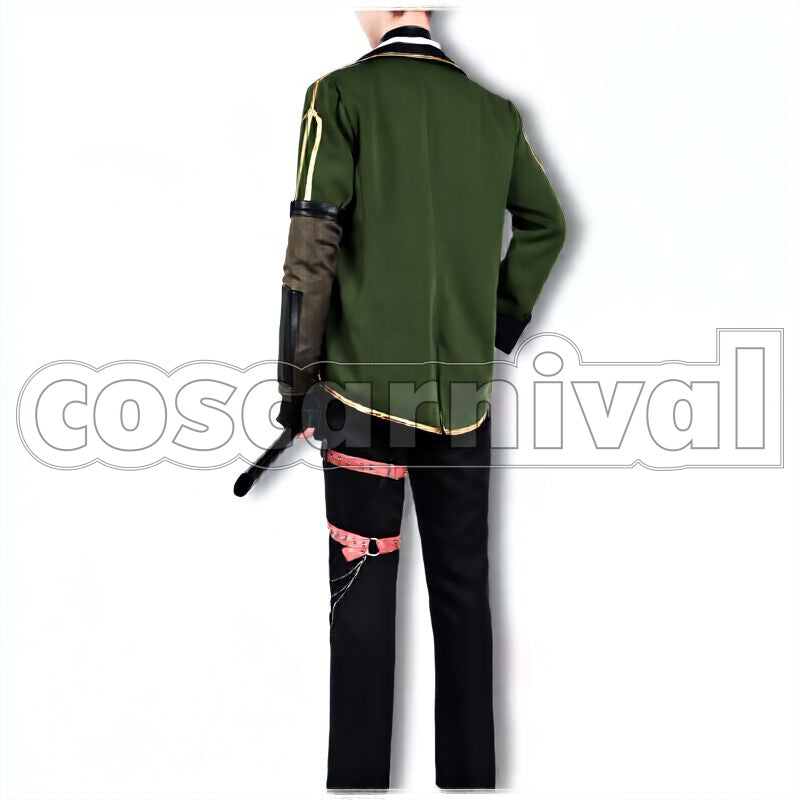 Uchigatana Murakumo Gou Cosplay cosplay costume from Touken Ranbu, back view