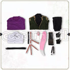 Uchigatana Murakumo Gou Cosplay cosplay costume from Touken Ranbu, set view