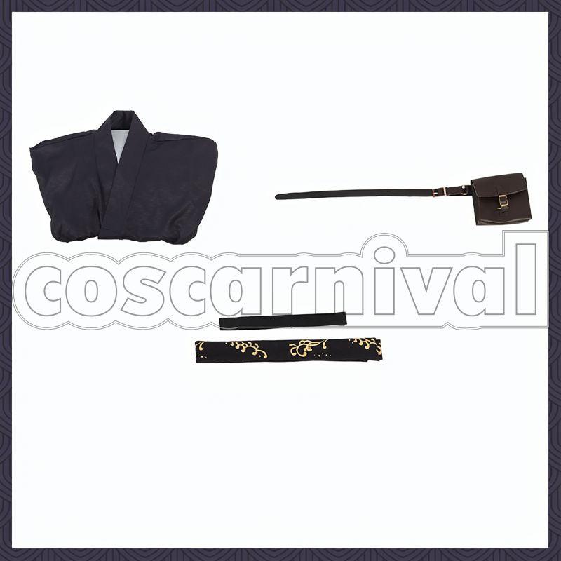 Uchigatana Mutsunokami Yoshiyuki Light Version Cosplay cosplay costume from Touken Ranbu, set view