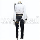 Warrior Nagasone Kotetsu cosplay costume from Touken Ranbu Uchigatana, back view