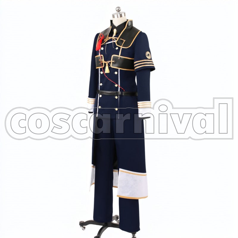 Warrior Nakigitsune cosplay costume from Touken Ranbu Uchigatana, front view 3