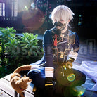 Nakigitsune cosplay costume from Touken Ranbu, front view