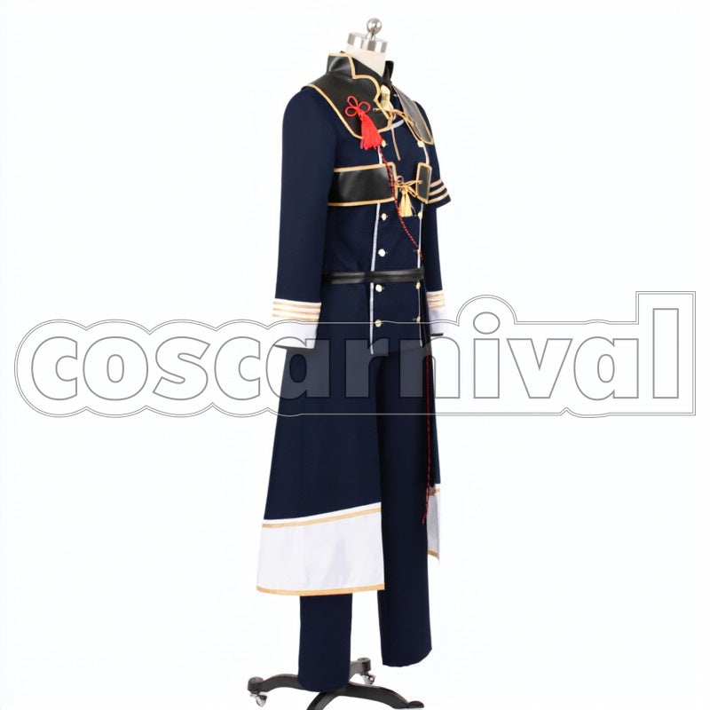 Warrior Nakigitsune cosplay costume from Touken Ranbu Uchigatana, side view 2