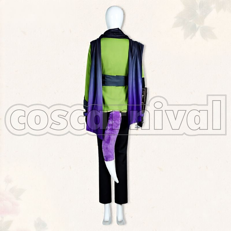 Uchigatana Samidare Gou Cosplay cosplay costume from Touken Ranbu, back view 1
