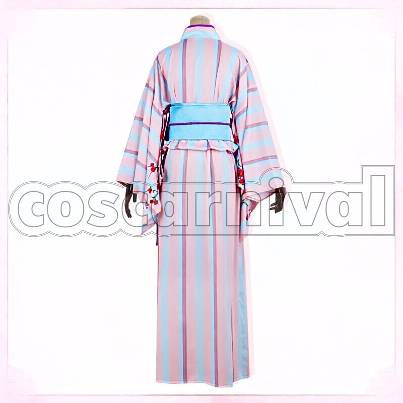 Uchigatana Souza Samonji Light Version Cosplay cosplay costume from Touken Ranbu, back view