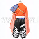 Warrior Mutsunokami Yoshiyuki cosplay costume from Touken Ranbu Uchigatana, back view