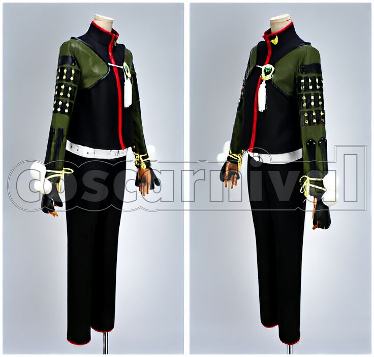 Uguisumaru Revised Version Cosplay cosplay costume from Touken Ranbu, front view 2