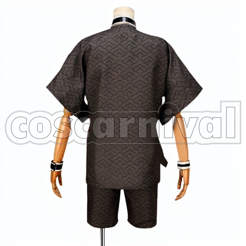Urashima Kotetsu Chores Style cosplay costume from Touken Ranbu, back view