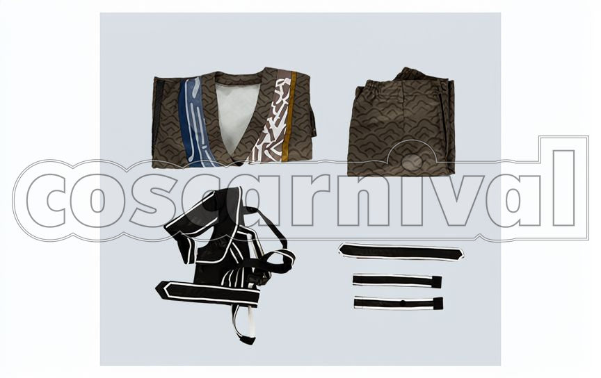 Urashima Kotetsu Internal Affairs Cosplay cosplay costume from Touken Ranbu, set view