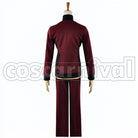 Warrior Horikawa Kunihiro cosplay costume from Touken Ranbu Wakizashi, back view