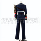 Warrior Namazuo Toushirou cosplay costume from Touken Ranbu Wakizashi, back view 2